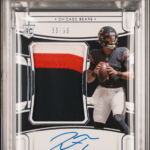 2021 National Treasures Justin Fields #159 PSA 8 Rookie RPA #/99 Auto Patch RC