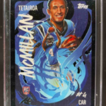 2025 Topps Chrome Tetairoa McMillan #UV-5 Ultra Violet RC SSP Panthers
