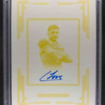 2025 Panini National Treasures Colston Loveland #RSFP-CLD Rookie Printing Plate 1/1 Auto