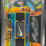2022 Panini Gold Standard Matt Corral 1/1 Rookie Patch Auto