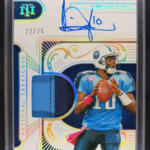 2025 Panini National Treasures Vince Young #CS-VYG Colossal Signatures Holo Silver /25 Auto