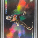 2022 Panini Obsidian Chris Olave #113 Color Blast RC Saints