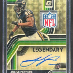 2025 Panini Donruss Optic Julius Peppers #2 Patch Auto Gold Vinyl Prizm 1/1