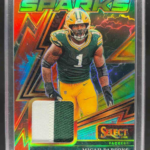2025 Panini Select Micah Parsons #17 Sparks Tie-Dye Prizm 23/25 Packers