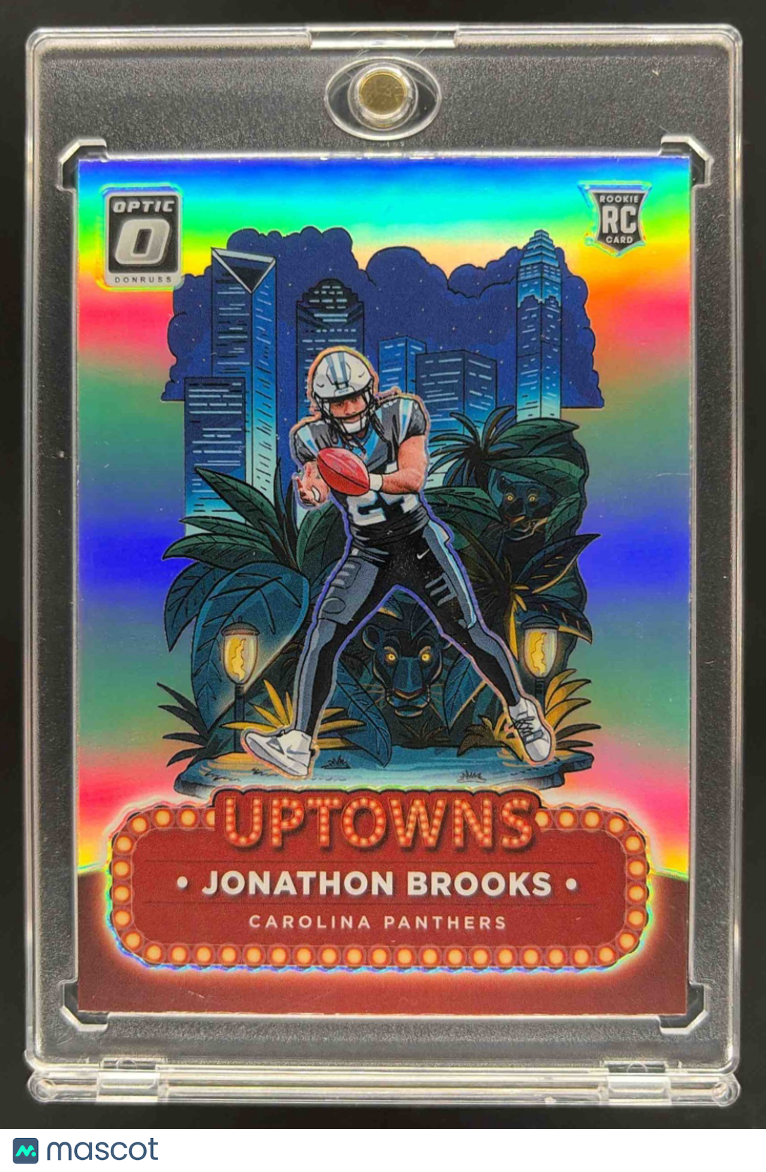 front-watermark-raw-V2_75fd1b8b-5acf-4201-9dd8-84eebc0cc965 2024 Panini Donruss Optic Jonathon Brooks #13 Uptowns RC - Image 1