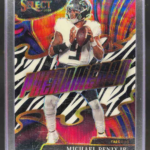 2025 Panini Select Michael Penix Jr. Zebra Pheonacian