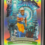 2025 Panini Donruss Omarion Hampton #16 Downtown SP Chargers