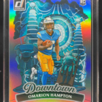 2025 Panini Donruss Omarion Hampton #16 Downtown RC Case Hit