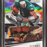 2025 Panini Prizm Jalen Hurts #2 Manga Case Hit Vertical Eagles