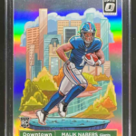 2024 Panini Donruss Optic Malik Nabers #18 Downtown RC SSP