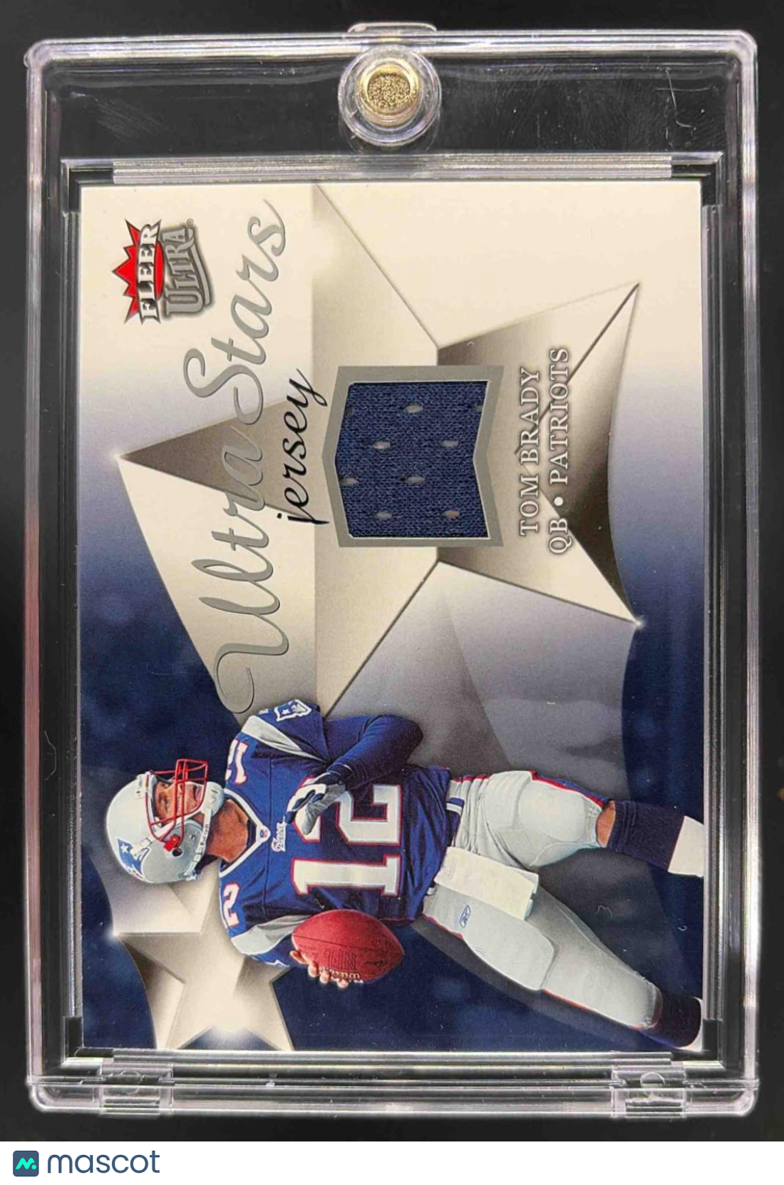 front-watermark-raw-V2_bf8416a4-4dcf-4311-8058-9f07f4657f32 2006 Upper Deck Tom Brady #GJ-BR UD Game Jerseys - Image 1