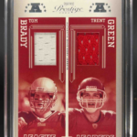 2006 Donruss Gridiron Gear Tom Brady #LL-2 Jerseys Prime /250
