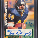 1997 Score Board Tony Gonzalez Pro Line Auto 215/400 RC
