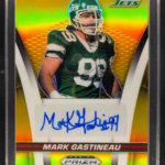 2025 Panini Prizm Black Mark Gastineau #SS-MGU Sensational Signatures Gold /10 Auto