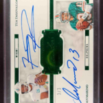 2022 Panini Flawless Dan Marino #AP-DM All Pro Ink Emerald 3/3 Auto Dolphins