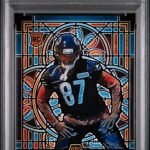 Luther Burden II 2025 Mosaic Stained Glass Rookie PSA 9 Mint