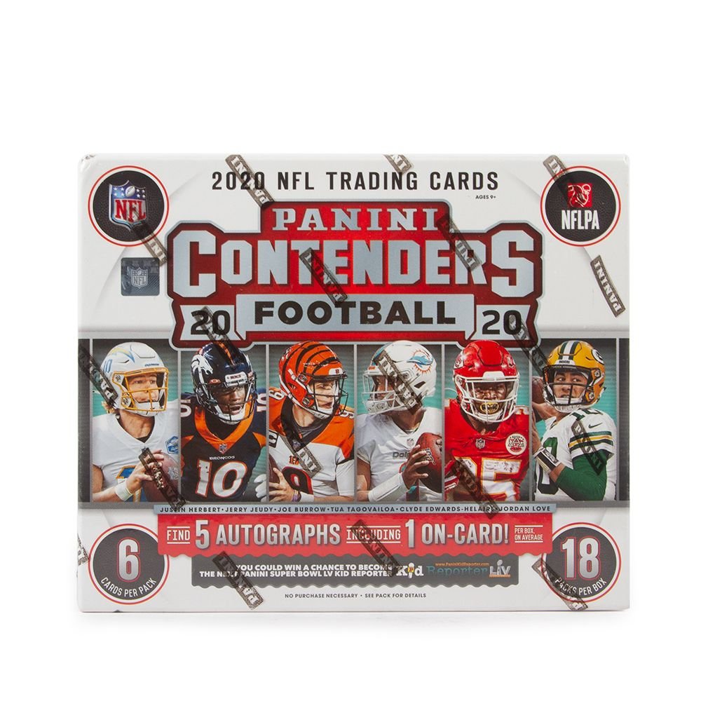 img_5943 2020 Panini Contenders FOTL 1st off the Line Football Hobby (Box) - Image 1