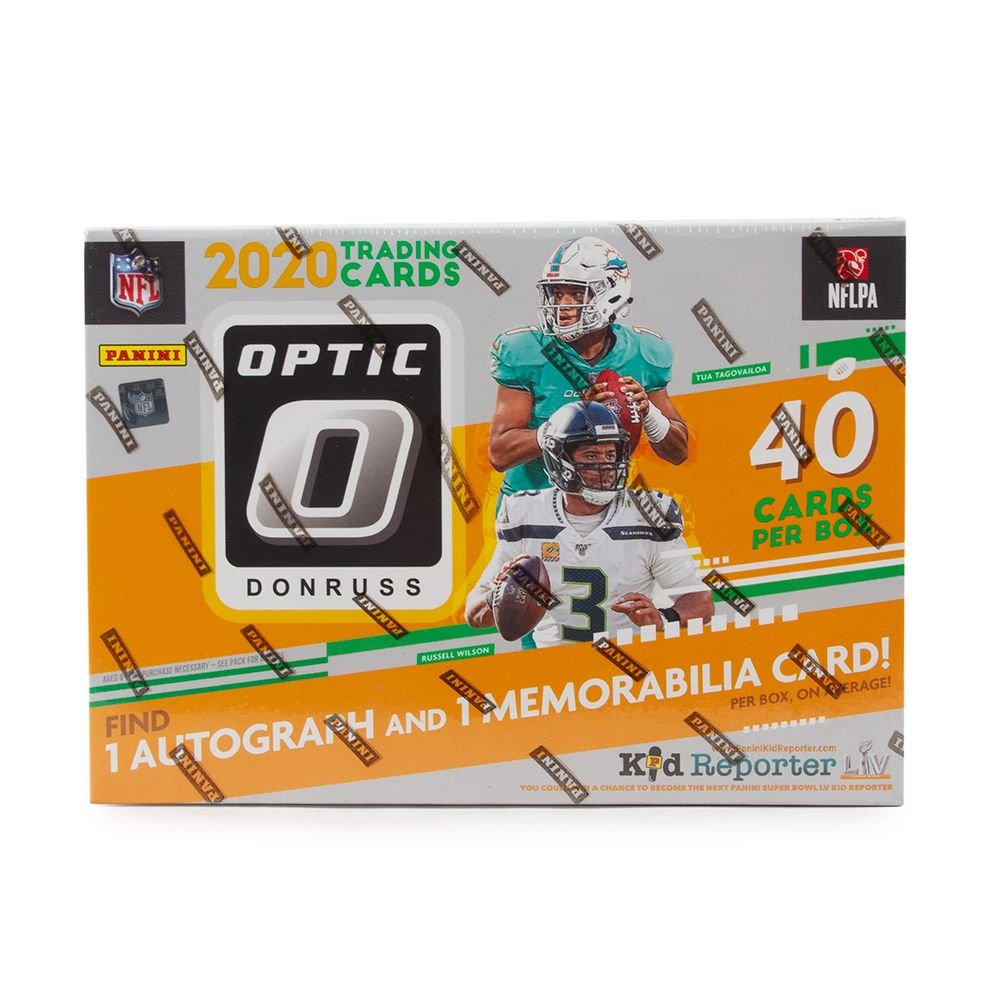 img_6175 2020 Panini Donruss Optic Football Mega (Bronze Parallel)(Target)(Box) - Image 1