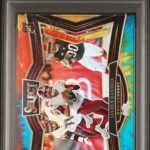 Jayden Daniels 2024 Panini Select Field Level #476 Tie-Dye PSA 10 Gem Mint