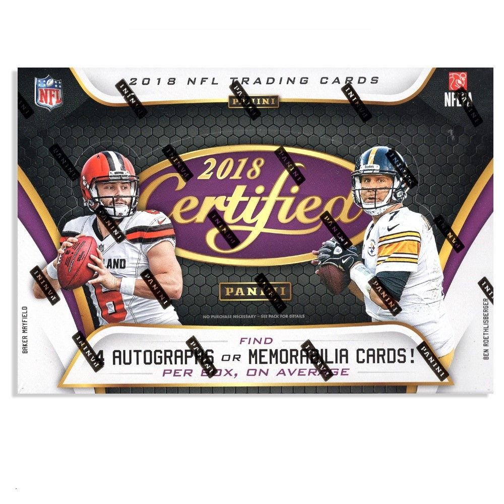 kakaotalk_20200708_153843791 2018 Panini Certified Football Hobby (Box) - Image 1