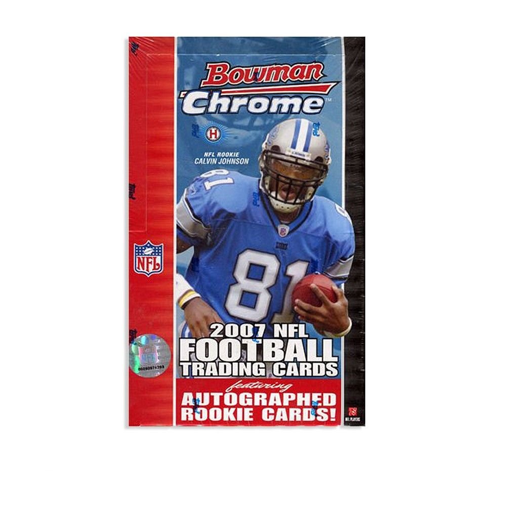 kakaotalk_20200716_161051679 2007 Bowman Chrome Football Hobby (Box) - Image 1