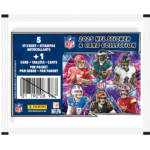 2025 Panini NFL Sticker & Card Collection Football, Sticker Pack