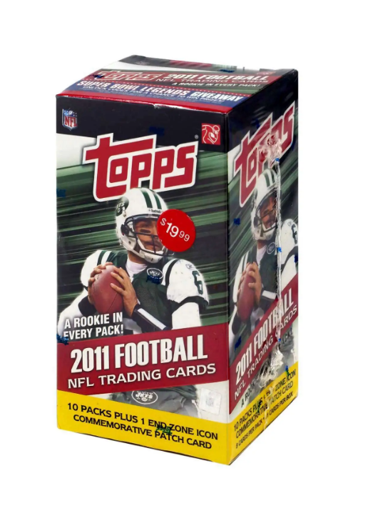 original 2011 Topps Football NFL Trading Cards Blaster - Image 1