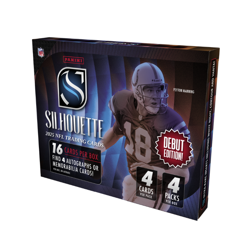 resizing_for_shopify_-_2026-03-09T132110.851 2025 Panini Silhouette Football Hobby Box - Image 1