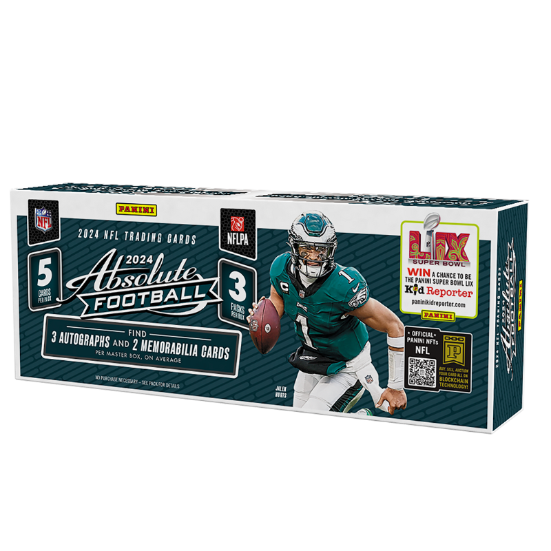 resizingforshopify-2024-11-08T134329.720 2024 Panini Absolute Football Hobby 12 Box Case - Image 1
