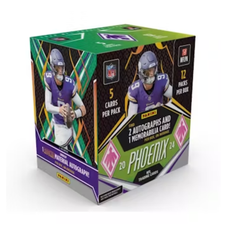 resizingforshopify-2025-04-07T125937.646 2024 Panini Phoenix Football Hobby 16 Box Case - Image 1