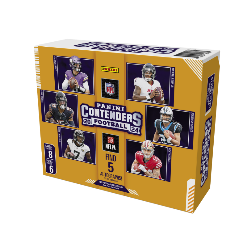 resizingforshopify-2025-05-27T130508.876 2024 Panini Contenders Football Hobby 12 Box Case - Image 1