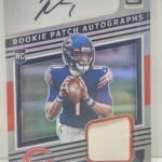 Justin Fields 2021 Panini Optic Rookie Patch Auto #1/25