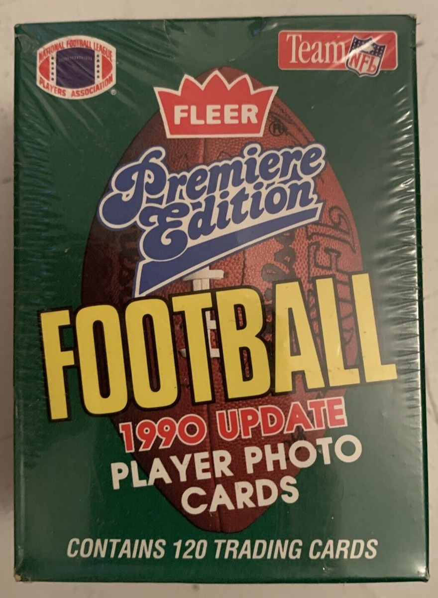 s-l1200-2 1990 Fleer Football Update Factory Sealed Set - Image 1