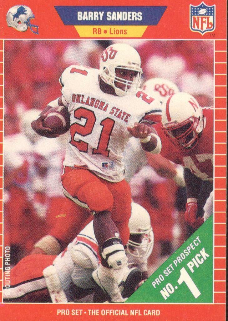s-l1600-79 1989 Pro Set Football Hand Collated Set with Errors (NM-MT) (In Album) - Image 1