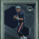 Mac Jones Patriots 2021 Panini Mosaic Rookie Card #306 PSA 10 Gem Mint