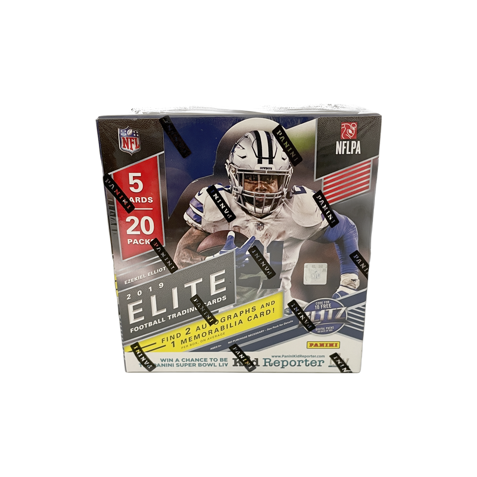 s680129065388134146_p3282_i1_w2000 2019 Panini Donruss Elite Football 1st Off the Line Hobby Box - Image 1
