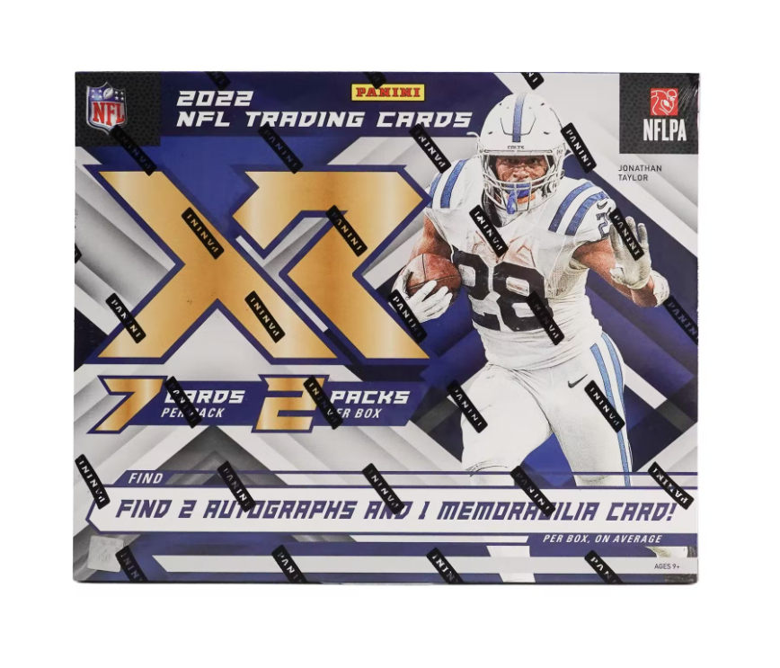 s680129065388134146_p3776_i2_w868 2022 Panini XR Football Hobby Box - Image 1