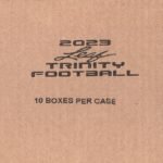 2023 Leaf Trinity Football Hobby, 10 Box Case