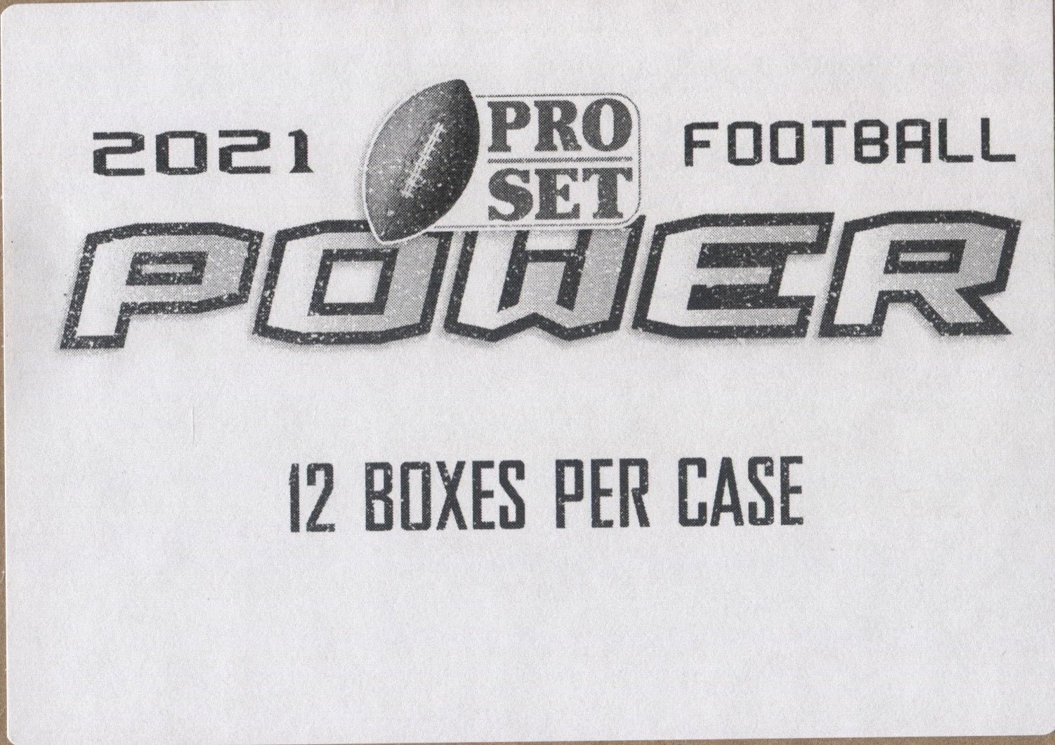 scan0001_b011ece3-5901-4dcc-b47f-8bb4402ab9be 2021 Leaf Pro Set Power Football Hobby, 12 Box Case - Image 1