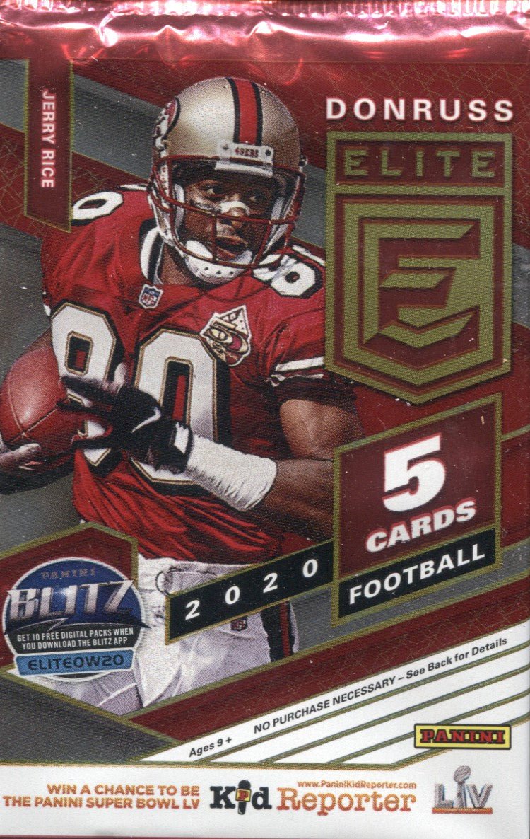 scan0002_f6975240-0e71-4c45-a0bf-c90031bfec96 2020 Panini Donruss Elite TMALL Football, Pack - Image 1