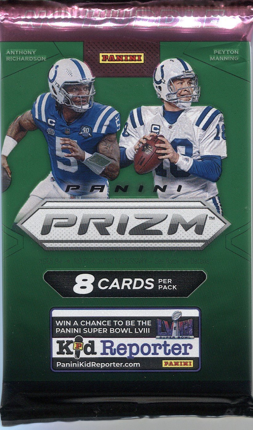 scan0003_8916deaf-5488-4460-865f-4e1b87eb4432 2023 Panini Prizm Football No Huddle, Pack - Image 1