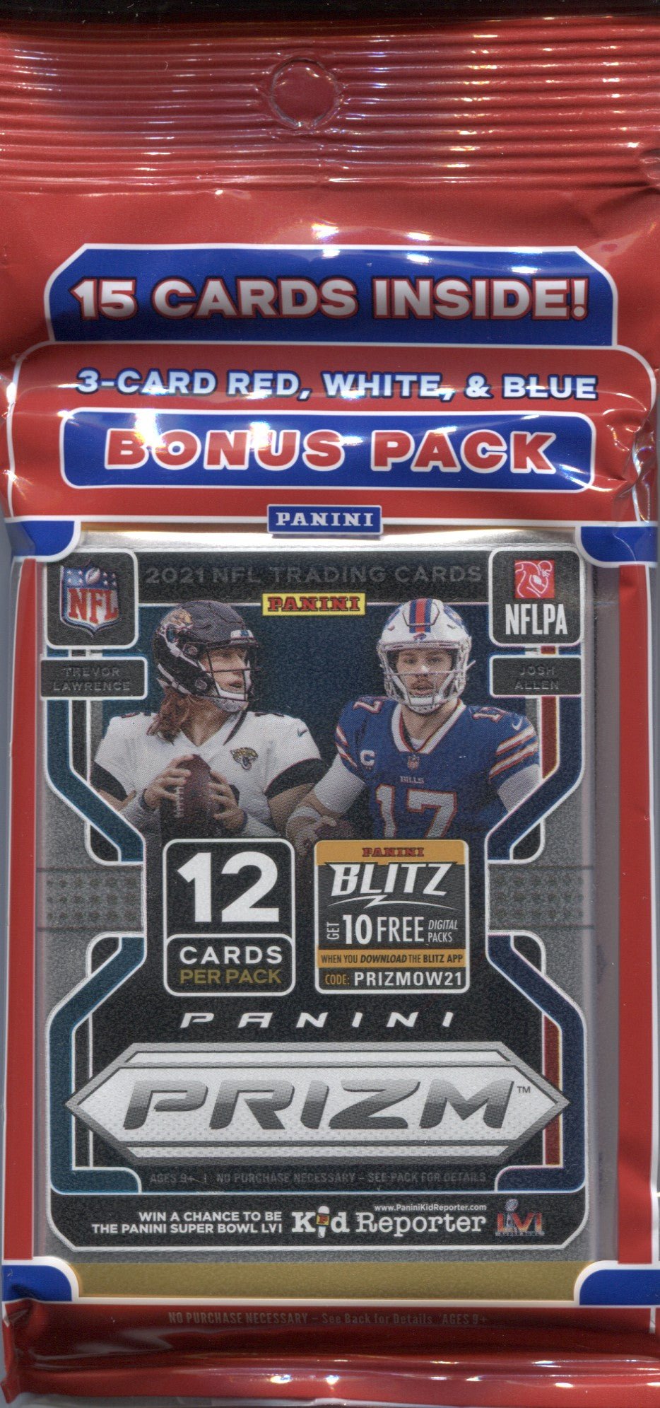 scan0007_94bcedd3-d302-4d37-bb77-e7a076c85c31 2021 Panini Prizm Football, Cello Multi-Pack - Image 1