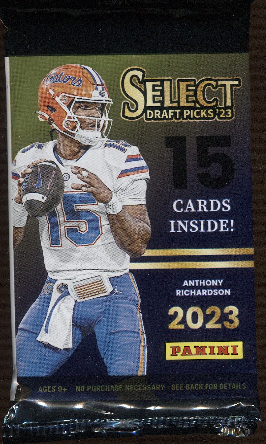 scan0013_7cbe71ad-d235-451d-aa16-94798019dea6 2023 Panini Select Draft Picks Hobby, Pack - Image 1