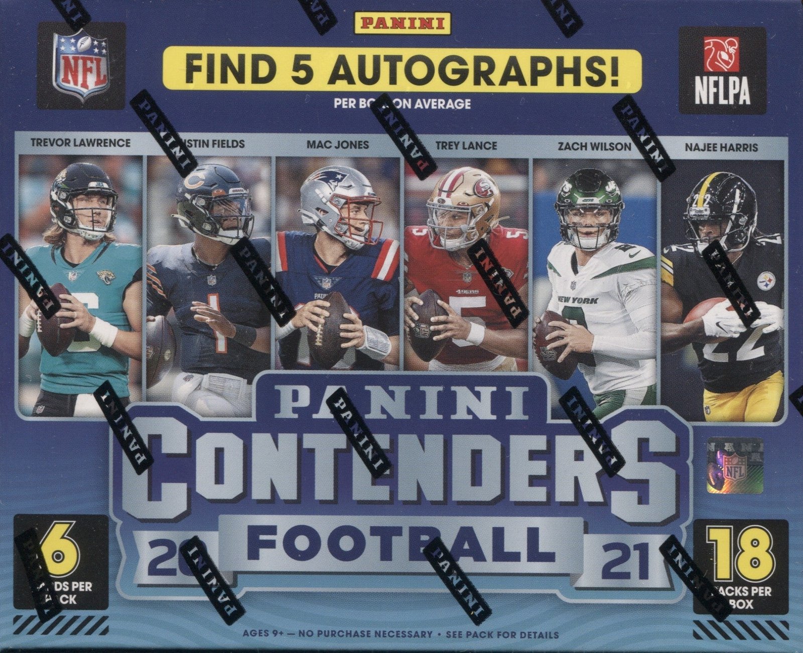 scan0014_23ad698a-6363-41f5-8f82-902e4731b7bd 2021 Panini Contenders Football Hobby, Box - Image 1