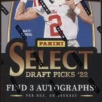2022 Panini Select Draft Picks Football Hobby, Box