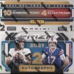 2021 Panini Prizm Football Hobby, Box